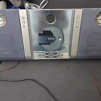 Micro-sistema Hi-Fi PHILIPS con CD, USB e Registra