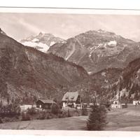 Cavaglia e Piz Palù Cartolina vintage