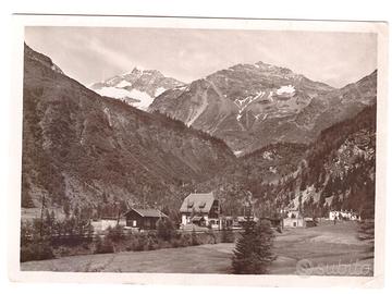 Cavaglia e Piz Palù Cartolina vintage