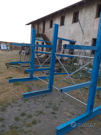 SCAFFALE PER MAGAZZINO/CANTIERE 24 METRI LUNGHEZZA