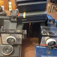 macchine fotografiche Polaroid e altre 