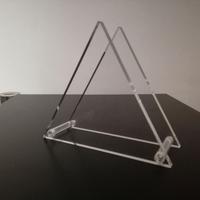 Piramide porta riviste plexiglas