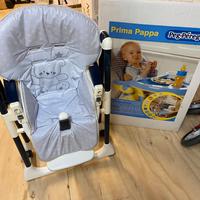 Seggiolone Peg Perego Prima Pappa Follow Me Blu