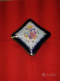 Vintage posacenere scatolina porcellana 