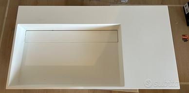 Lavabo a muro in fusione minerale BERNSTEIN