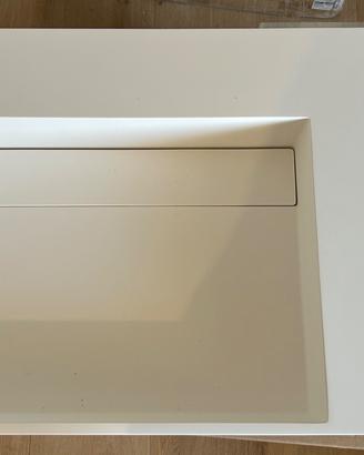 Lavabo a muro in fusione minerale BERNSTEIN