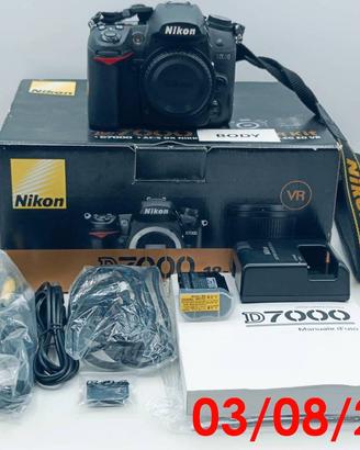 Nikon D7000 Corpo - Solo 45k scatti