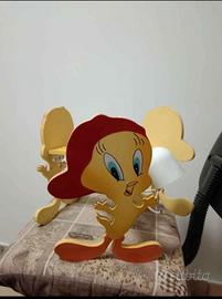 lampadario per bambini di titty giallo 