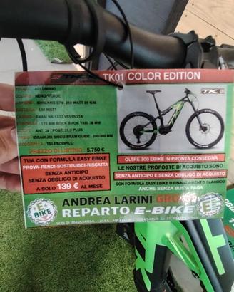 Ebike Thok Tk01 Color Edition