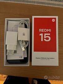 Redmi 15 - 256GB + 8GB RAM NUOVO