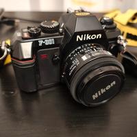 fotocamera analogica Nikon f-301 