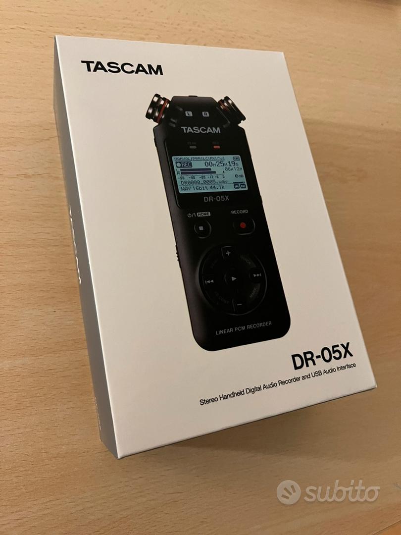 Registratore TASCAM DR-05X - Audio/Video In vendita a Ragusa