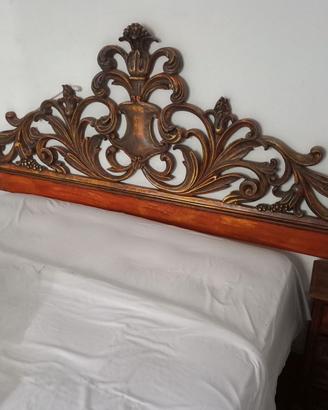 testata in legno per letto