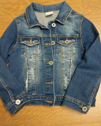 giacchino jeans zara girls 6 anni