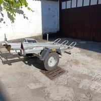 Carrello porta moto 3 posti