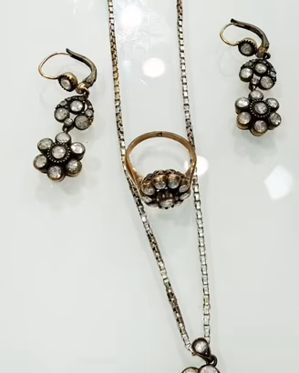 Parure gioielli in stile ottomano