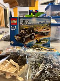 Set lego 60058 suv con moto d acqua city