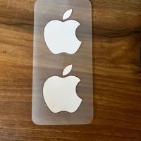 Apple sticker originali bianchi