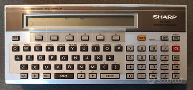 Sharp PC-1500 con moduli CE-155 e CE-505A