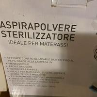 Aspirapolvere sterilizzatore per materassi