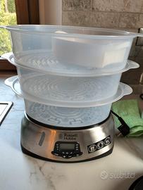 Vaporiera Russell Hobbs 3 livelli come nuova 