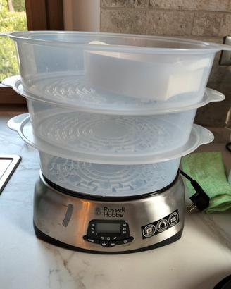 Vaporiera Russell Hobbs 3 livelli come nuova 