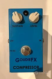 Goudie FX Compressore true bypass no boss