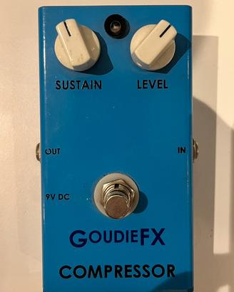 Goudie FX Compressore true bypass no boss