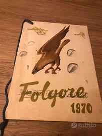 Calendario Paracadutisti Folgore anno 1970