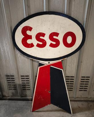 Insegna tabella Esso vintage 