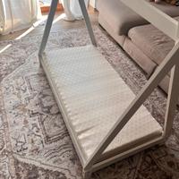 Letto a capanna maison du monde + materasso