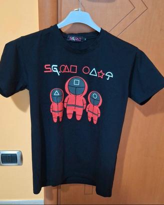 T-Shirt Squid Game taglia M