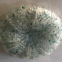 5 Plafoniere in VETRO DI MURANO complete di tutto