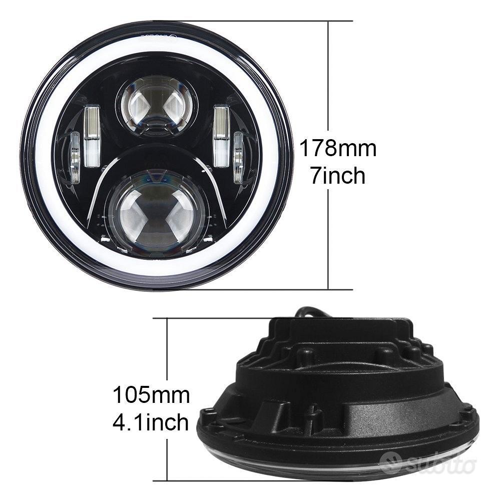 Fari a LED 5.5 neri Suzuki Samurai ed Sj diesel