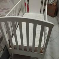 Lettino Tato Erbesi Bianco/Tortora