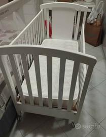 Lettino Tato Erbesi Bianco/Tortora