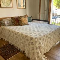 Letto artigianale legno