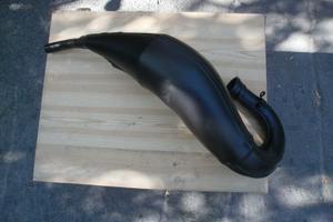 scarico originale  yamaha yz 125  88 - 92 perfetto