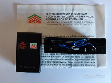 Serratura elettroserratura iseo con telecomando