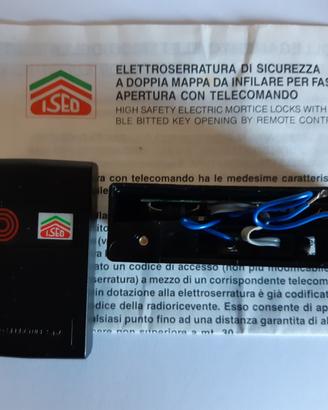 Serratura elettroserratura iseo con telecomando