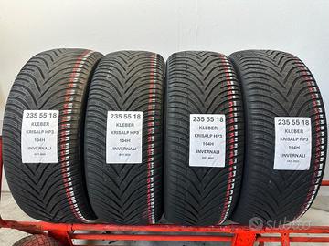 4 gomme 235 55 18 KLEBER INVERNALI