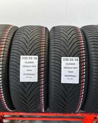 4 gomme 235 55 18 KLEBER INVERNALI