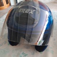 Casco Moto Jet GREX - Blu