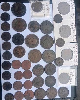 43 Monete Antiche dal 1600 al 1800 Da collezione