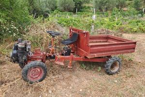 Motozzappa con cassone Lombardini