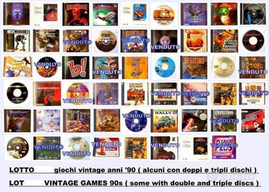 Lotto n.34 Videogiochi- PC -CD ROM Vintage anni 90