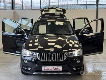 BMW X3 2.0 xDrive20d xLine aut. *TETTO*TAGLIANDI