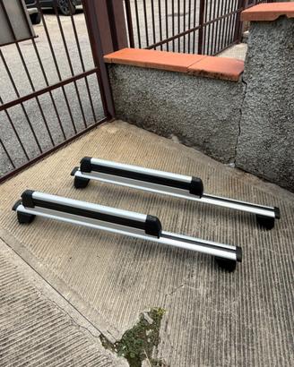 Barre con porta sci per audi Q5