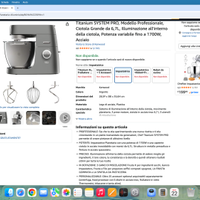 Impastatrice planetaria Kenwood