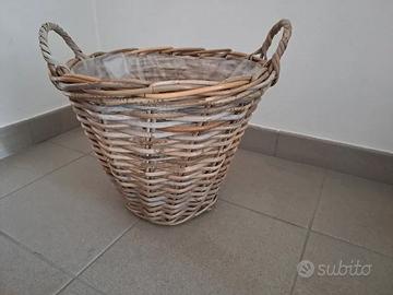 Vaso in vimini